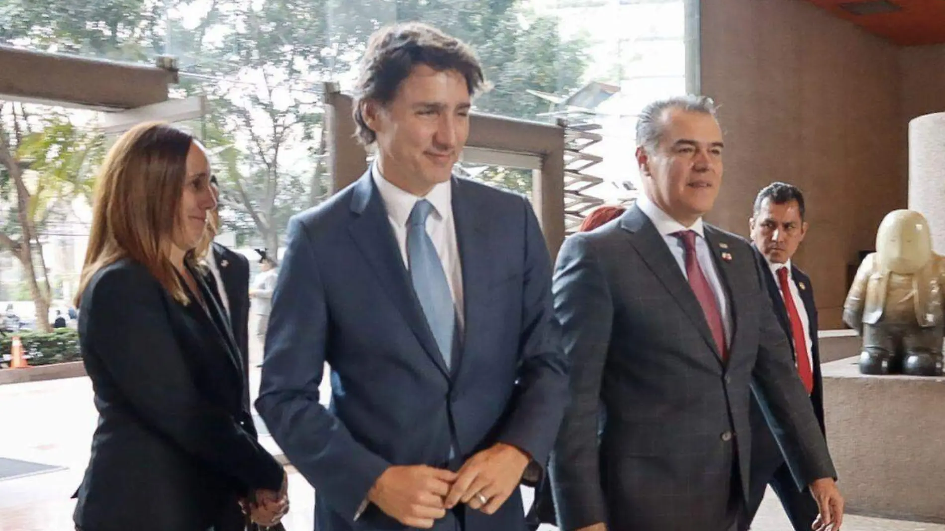 Justin Trudeau se reúne con la cúpula empresarial mexicana